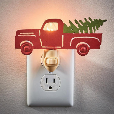 Truck With Trees Night Light - Park Designs - The Fox Decor